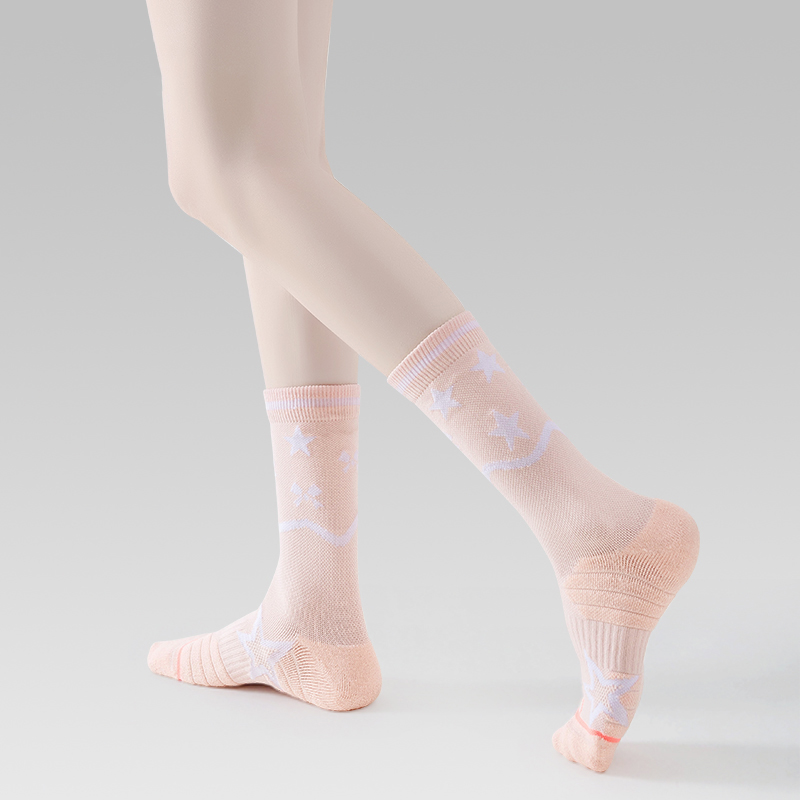 Rothaíocht lasmuigh stocaí comhbhrú tapa tirim breathable